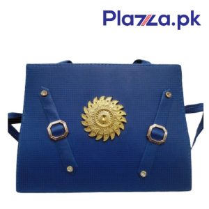 Stylish Blue Pursen "ladies handbags in Pakistan"