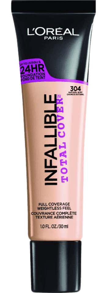 loreal total coverage foundation