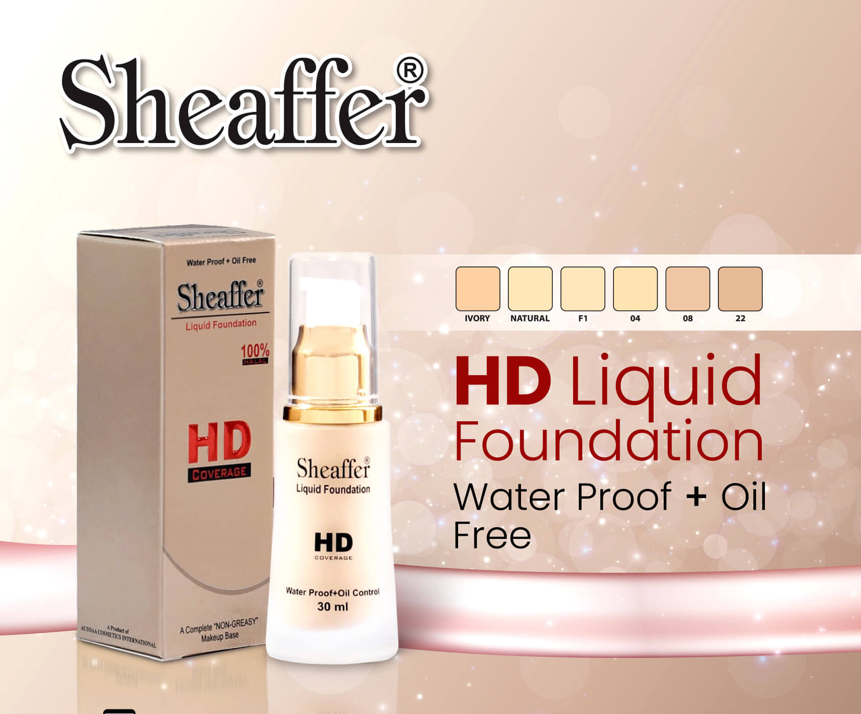 HD Liquid Foundation in pakistan