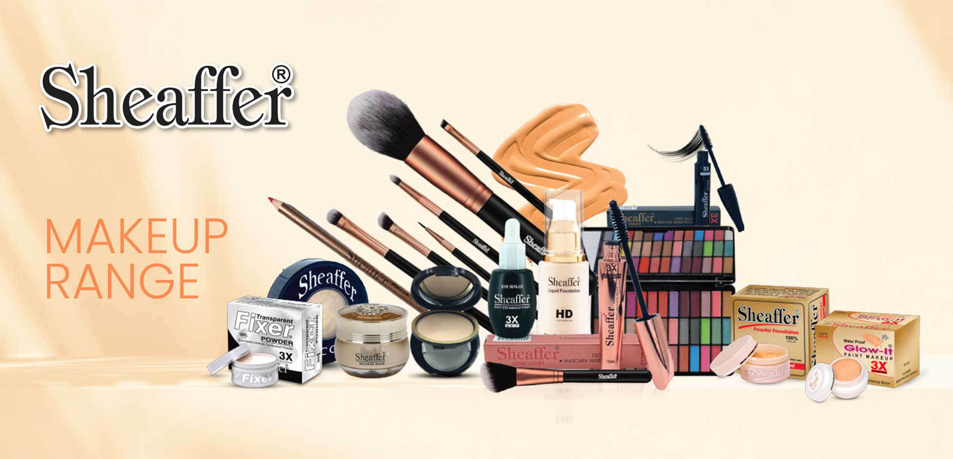 Sheaffer Makeup Range in Pakistan