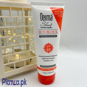 Derma Shine Sunblock (SPF 60) 100ML in Karachi