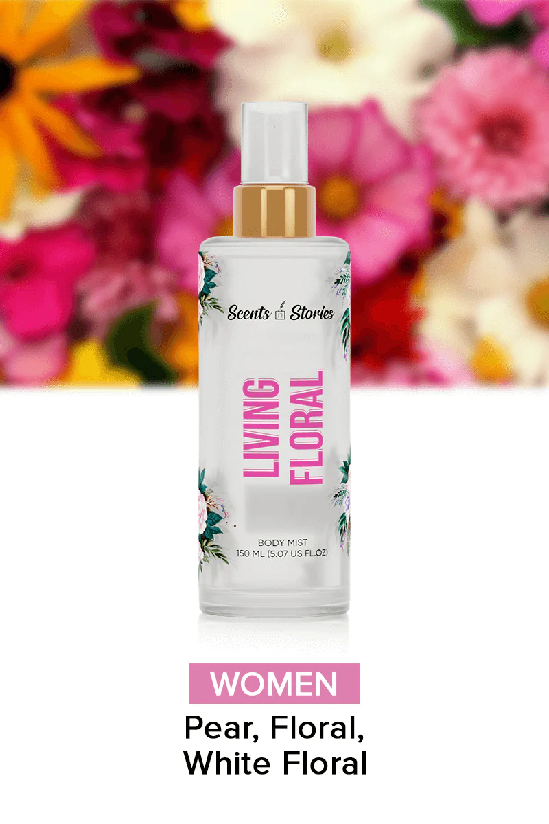 ScentsNStories Living Floal Body Mist 150ML in Pakistan